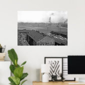 Overzicht van Boston Harbour (Thuiskantoor)