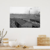 Overzicht van Boston Harbour (Keuken)