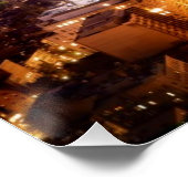 Overzicht van Boston 's nachts (Hoek)