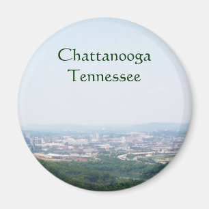 Overzicht van Chattanooga, TN Magneet