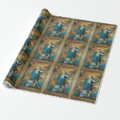 Overzicht van de aankondiging cadeaupapier (Uitgerold)