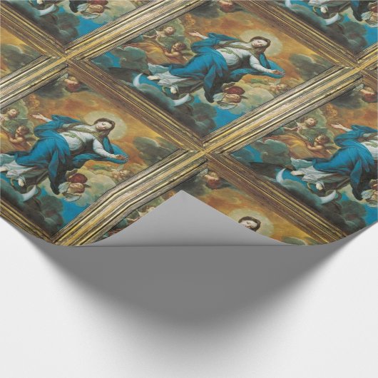 Overzicht van de aankondiging cadeaupapier (Hoek)