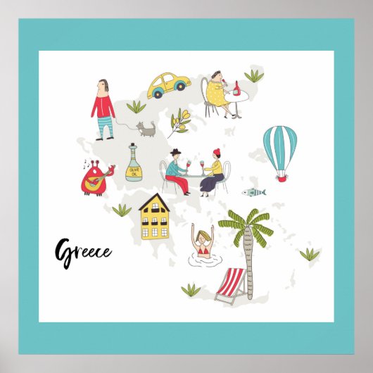 Overzicht van de activiteiten van Griekenland (Voorkant)