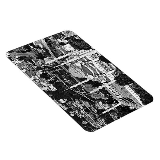  overzicht van de blauwe moskee in Istanbul 1970 Magneet (Rechterzijde)