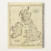 Overzicht van de Britse eilanden Planner (Achterkant)