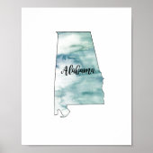 Overzicht van de illustratie van Alabama (Voorkant)
