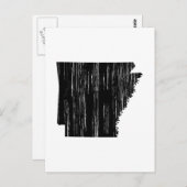 Overzicht van de noodtoestand in Arkansas Briefkaart (Voorkant / Achterkant)