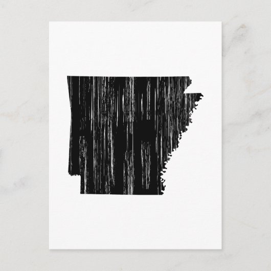 Overzicht van de noodtoestand in Arkansas Briefkaart (Voorkant)