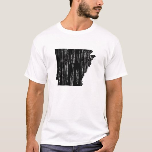 Overzicht van de noodtoestand in Arkansas T-shirt (Voorkant)