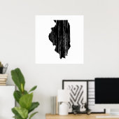 Overzicht van de noodtoestand in Illinois (Thuiskantoor)