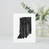 Overzicht van de noodtoestand in Indiana Briefkaart (Staand voorkant)