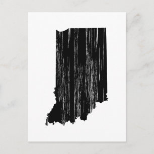 Overzicht van de noodtoestand in Indiana Briefkaart