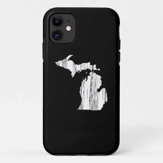 Overzicht van de noodtoestand in Michigan Case-Mate iPhone Case (Achterkant)