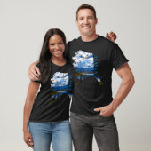 Overzicht van de staat Alaska T-shirt (Unisex)