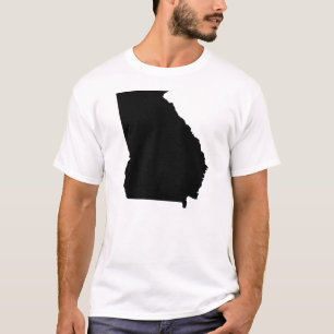 Overzicht van de staat Georgië T-shirt