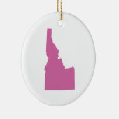 Overzicht van de staat Idaho Keramisch Ornament (Rechts)