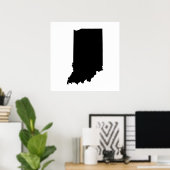 Overzicht van de staat Indiana (Thuiskantoor)