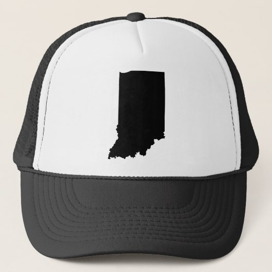 Overzicht van de staat Indiana Trucker Pet (Voorkant)