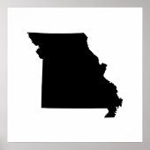 Overzicht van de staat Missouri (Voorkant)