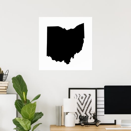 Overzicht van de staat Ohio (Thuiskantoor)