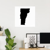 Overzicht van de staat Vermont (Thuiskantoor)