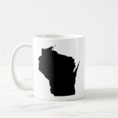 Overzicht van de staat Wisconsin Koffiemok (Links)