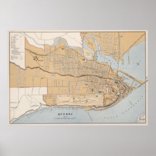  overzicht van de stad Quebec (1915)