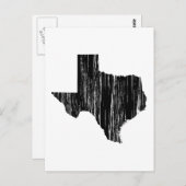 Overzicht van de toestand in Texas Briefkaart (Voorkant / Achterkant)