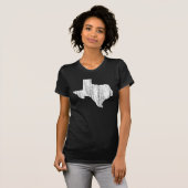 Overzicht van de toestand in Texas T-shirt (Voorkant volledig)