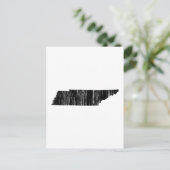 Overzicht van de toestand van de verdringingsgevoe briefkaart (Staand voorkant)