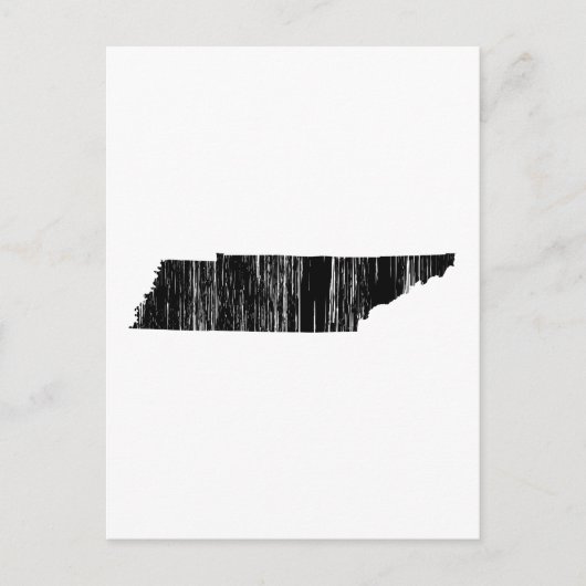 Overzicht van de toestand van de verdringingsgevoe briefkaart (Voorkant)