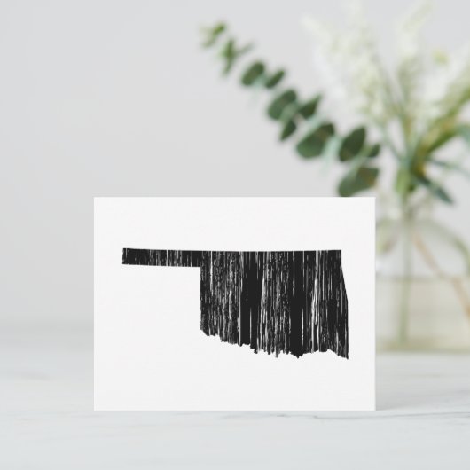 Overzicht van de toestand van het land in nood Okl Briefkaart (Staand voorkant)