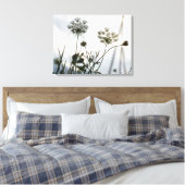 Overzicht van de Umbels Flowers - Floral Art Photo Canvas Afdruk (Insitu (Slaapkamer))