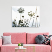 Overzicht van de Umbels Flowers - Floral Art Photo Canvas Afdruk (Insitu (Woonkamer))