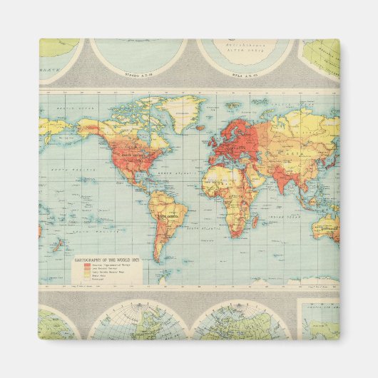 Overzicht van de wereld magneet (Voorkant)