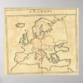 Overzicht van Europa en grote steden (Voorkant)