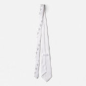 Overzicht van gebarentaal stropdas (Achterkant)