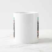 Overzicht van het Banff Springs Hotel Poster Grote Koffiekop (Voorkant)