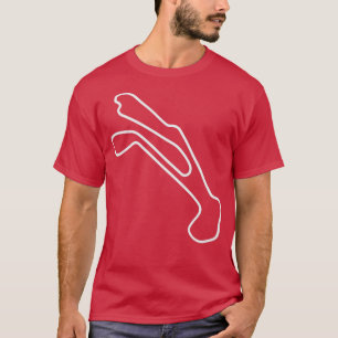 Overzicht van het Barber Motorsports Park T-shirt