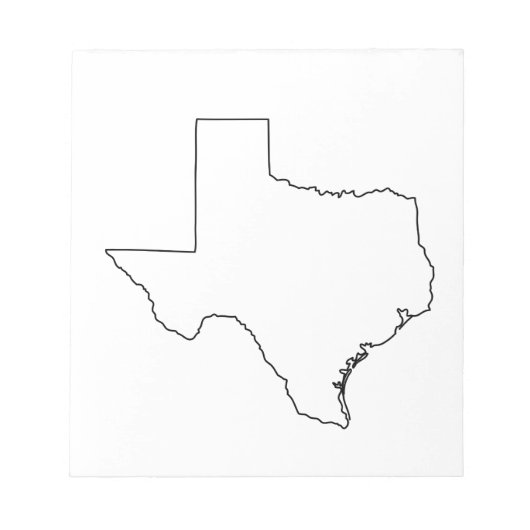 Overzicht van het Collectie Texas Notitieblok (Voorkant)