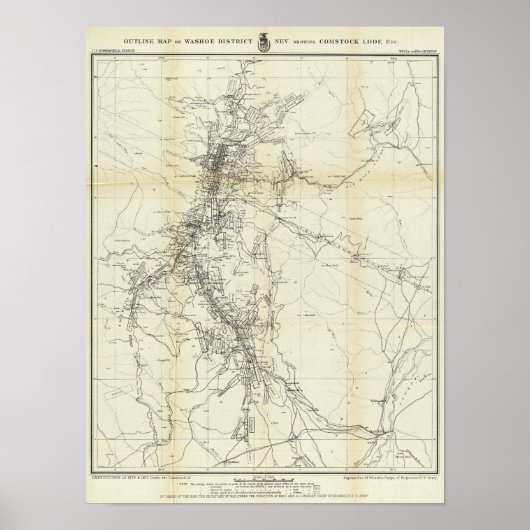 Overzicht van het district Washoe (Voorkant)