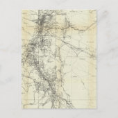 Overzicht van het district Washoe Briefkaart (Voorkant)