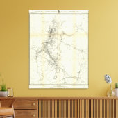 Overzicht van het district Washoe Canvas Afdruk (Insitu (Woonkamer))