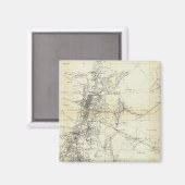 Overzicht van het district Washoe Magneet (Voorkant / Achterkant)
