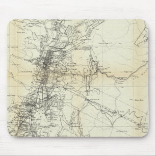 Overzicht van het district Washoe Muismat