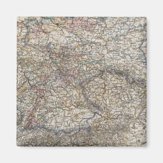 Overzicht van het Duitse Rijk Magneet (Voorkant)