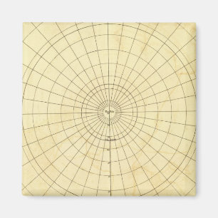 Overzicht van het zuidelijk halfrond magneet