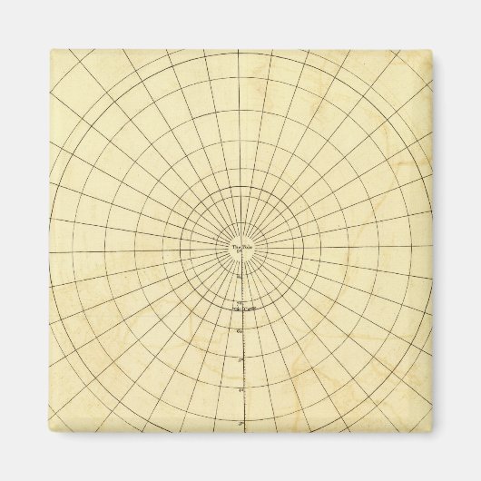 Overzicht van het zuidelijk halfrond magneet (Voorkant)