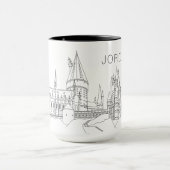 Overzicht van HOGWARTS™ KASTEEL  Mok (Midden)