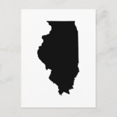 Overzicht van Illinois State Briefkaart (Voorkant)